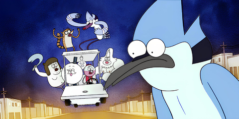 Regular Show and Mordecai Custom Image
