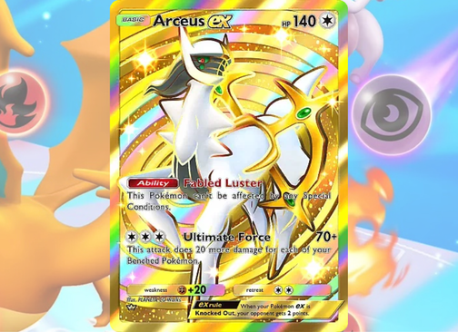 pokemon arceus ex card Pokmon TCG: VSTAR Premium Collection : Toys & Games Put this card onto your Active Arceus Pokmon TCG Pocket: 10 Best