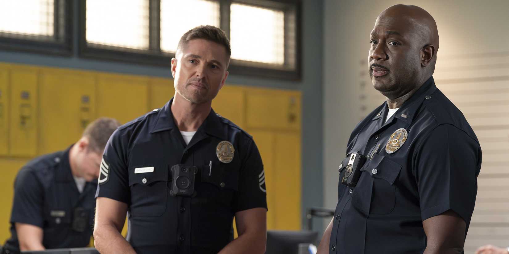 Tim and Grey in The Rookie season 7, episode 10