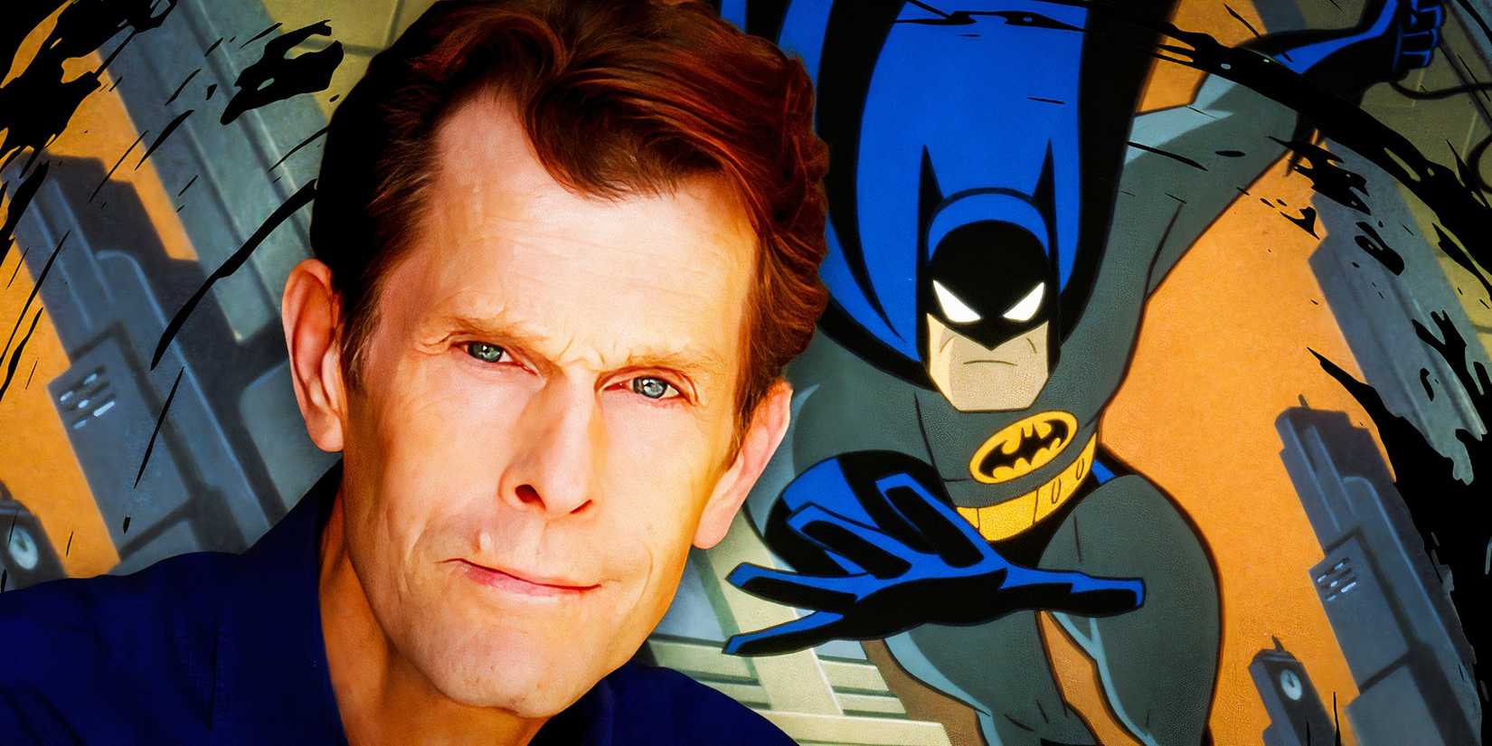 Kevin Conroy and Batman from TAS