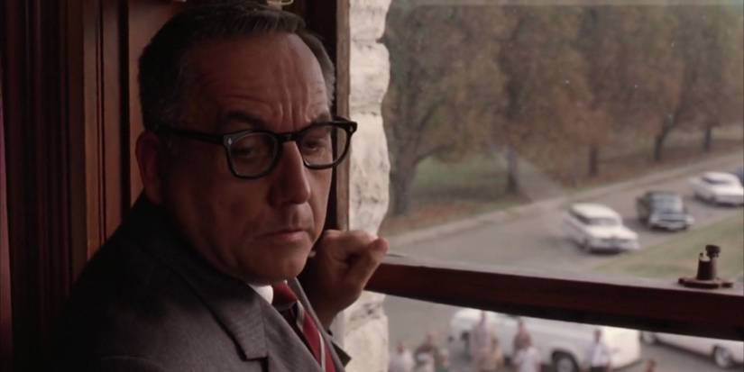 Warden Norton in The Shawshank Redemption