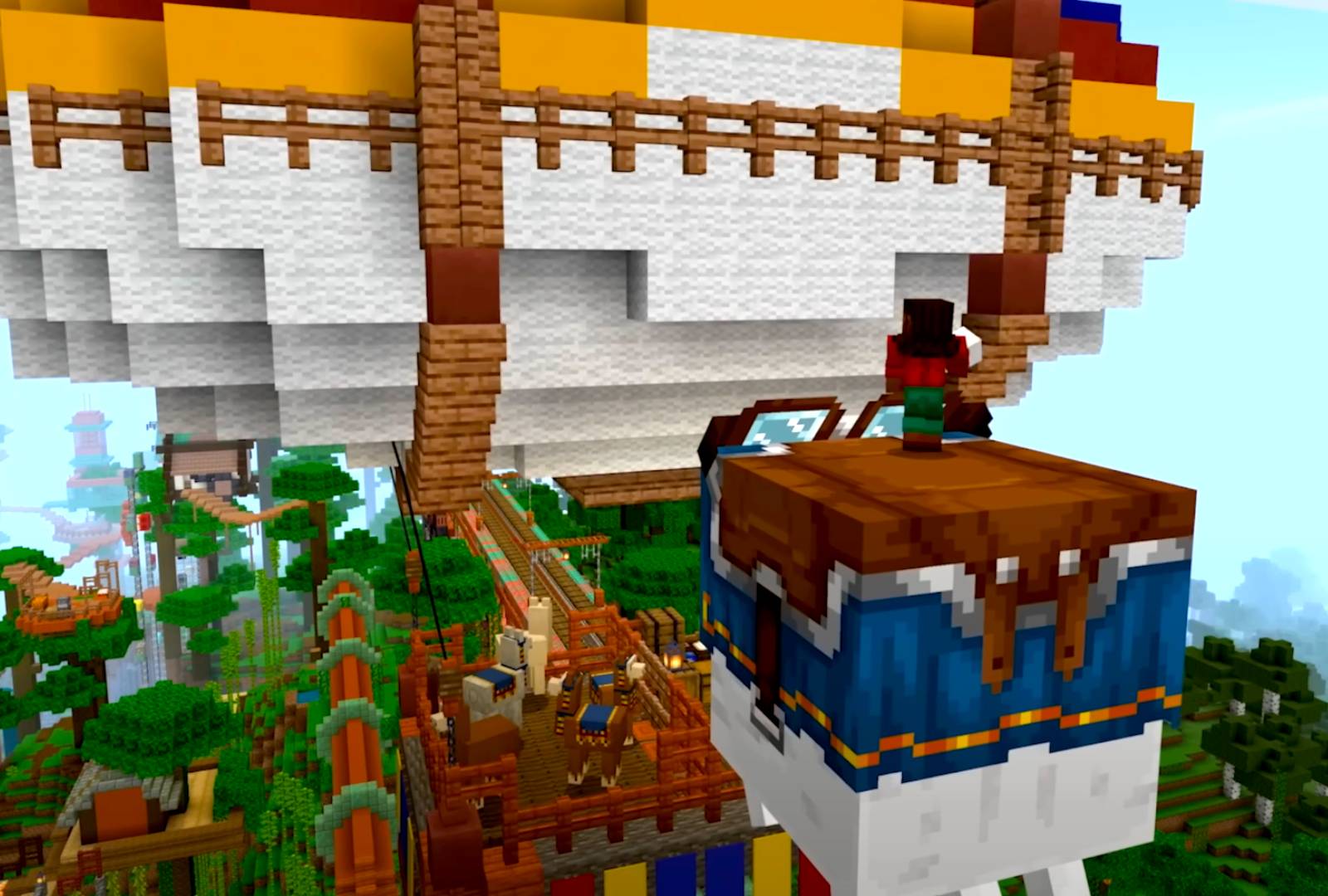 With Minecraft Logo Ghast Happy Ghast – Minecraft Wiki