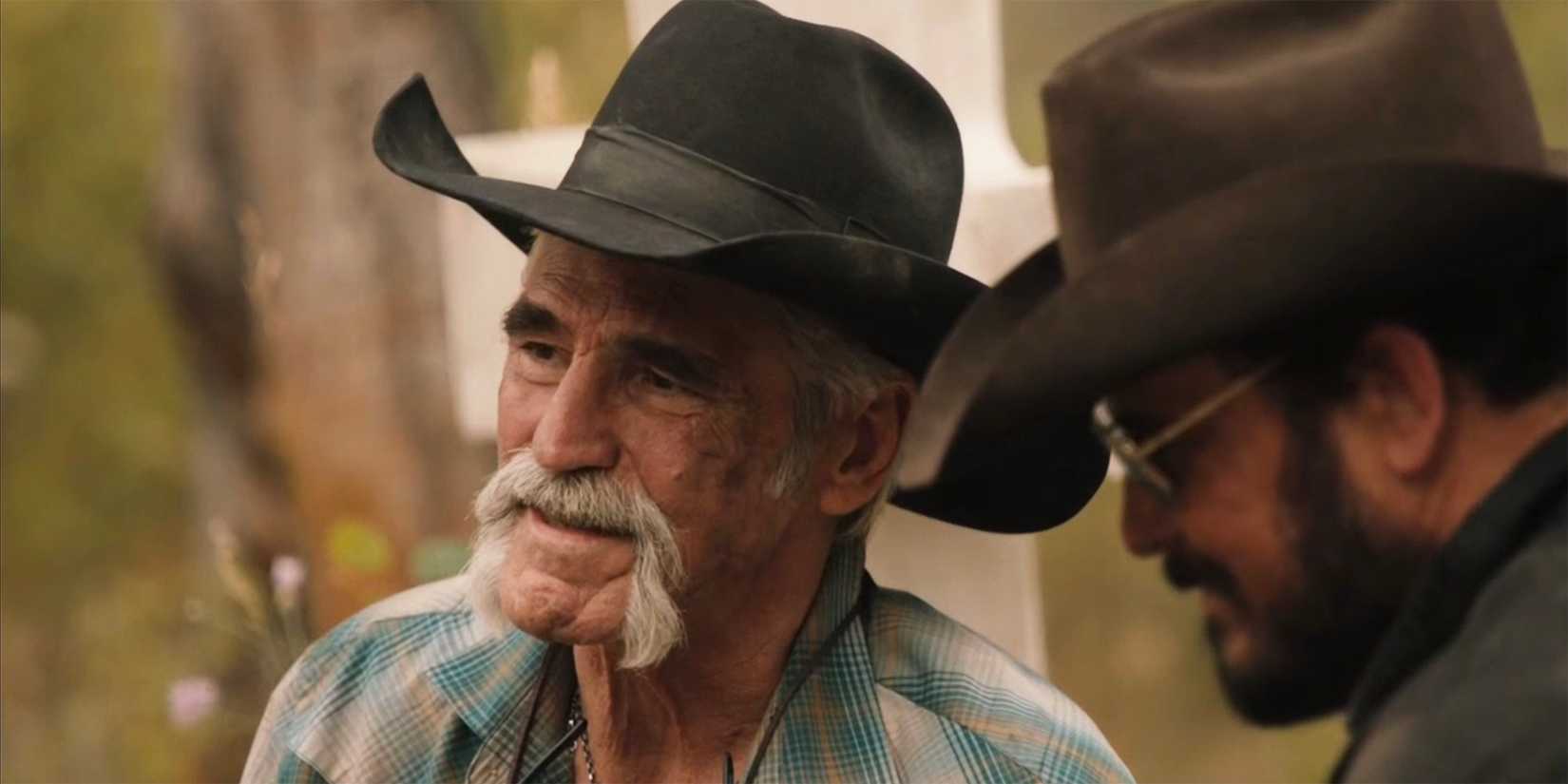 A side view of Lloyd in Yellowstone