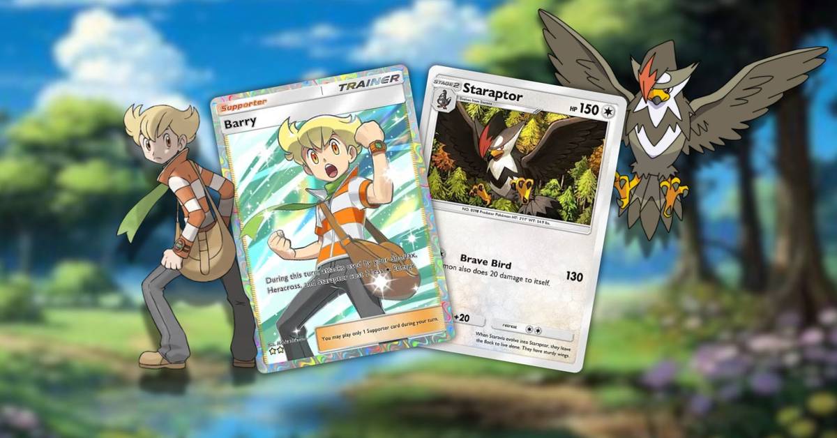 Pokmon TCG Pocket: The Best Barry & Staraptor Deck That Hits Incredibly  Hard