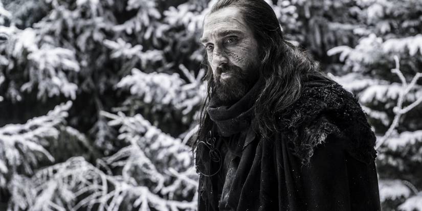 Benjen Stark In the snow in Game Of Thrones