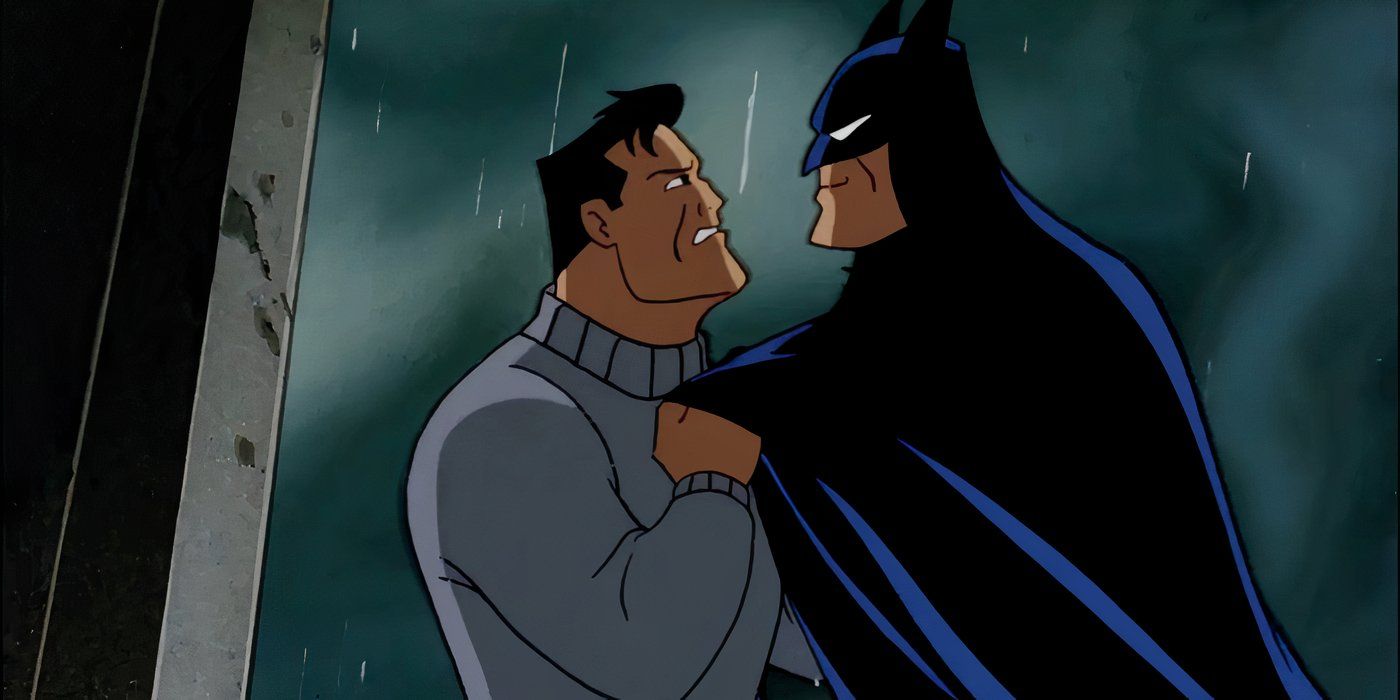 Bruce Wayne confronting his parents' death in Dreams in Darkness