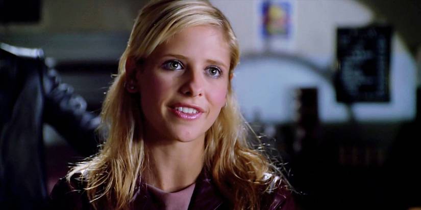 Buffy smiling in Choices