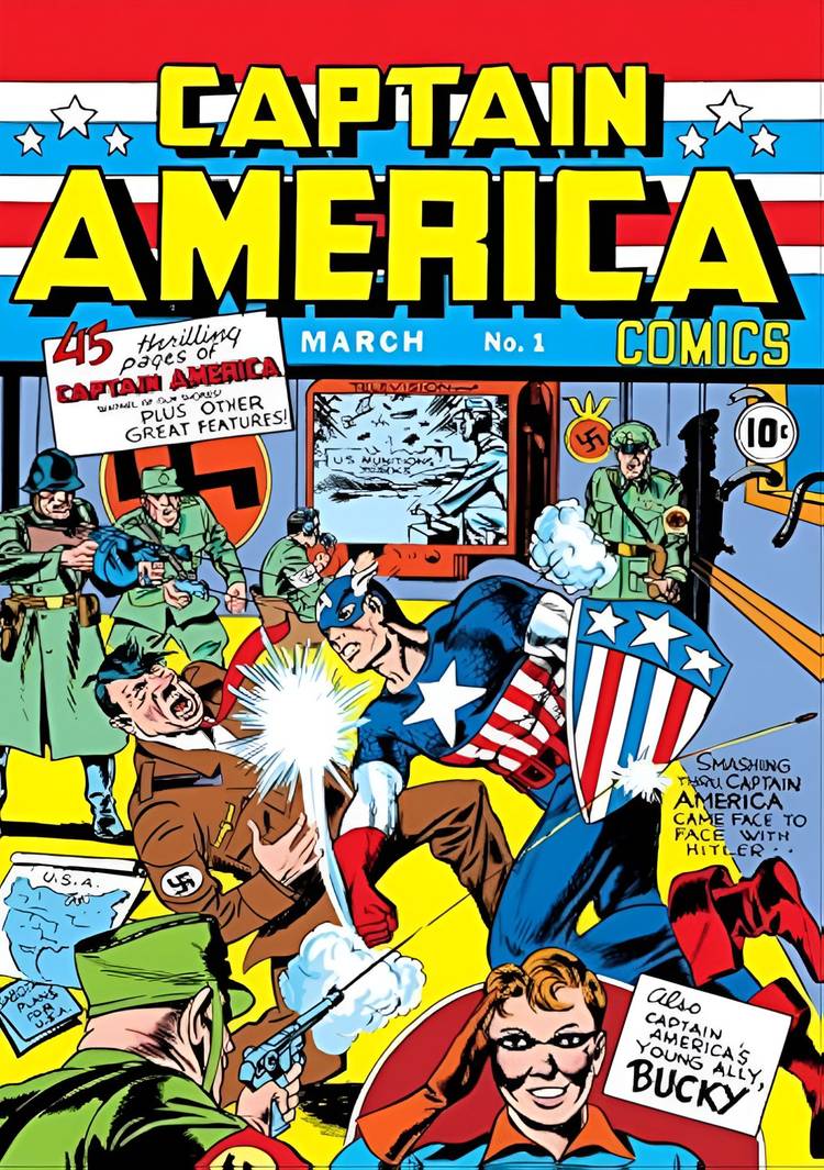 Marvel Has Never Done Better Than Captain America Punching Out Hitler