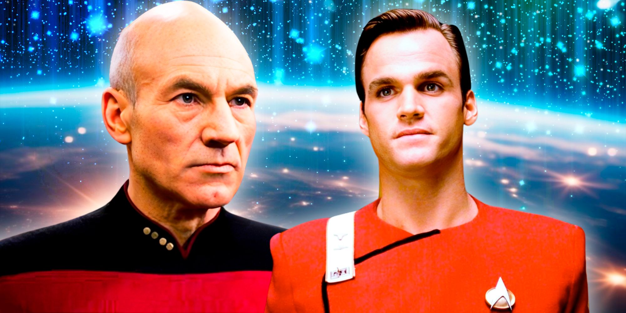 スタートレック TNG ロキュータスとピカード、ライカーほかクルー