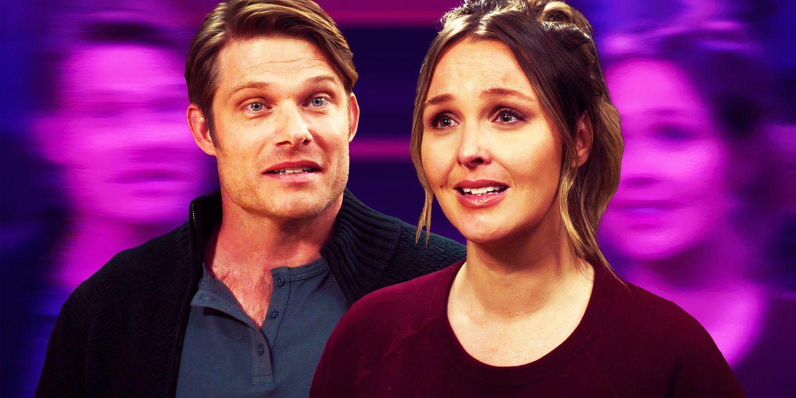 Chris Carmack as Link and Camilla Luddington as Jo in Grey's Anatomy season 21, episode 10