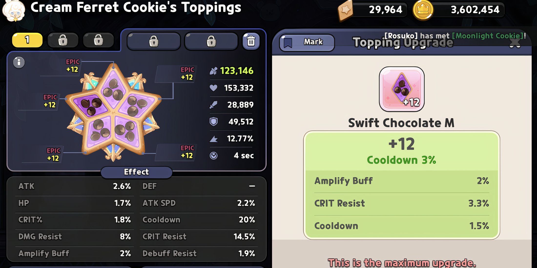 Cookie Run: Kingdom - Best Toppings And Beascuits For Cream Ferret Cookie
