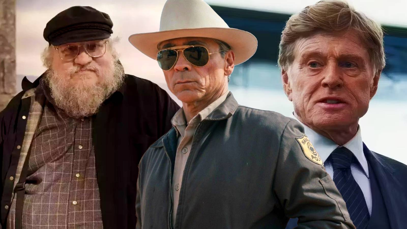 El cameo de George R. R. Martin en la tercera temporada de Dark Winds,  junto a Robert Redford, denuncia la tardanza de los vientos invernales: "El  mundo entero espera".