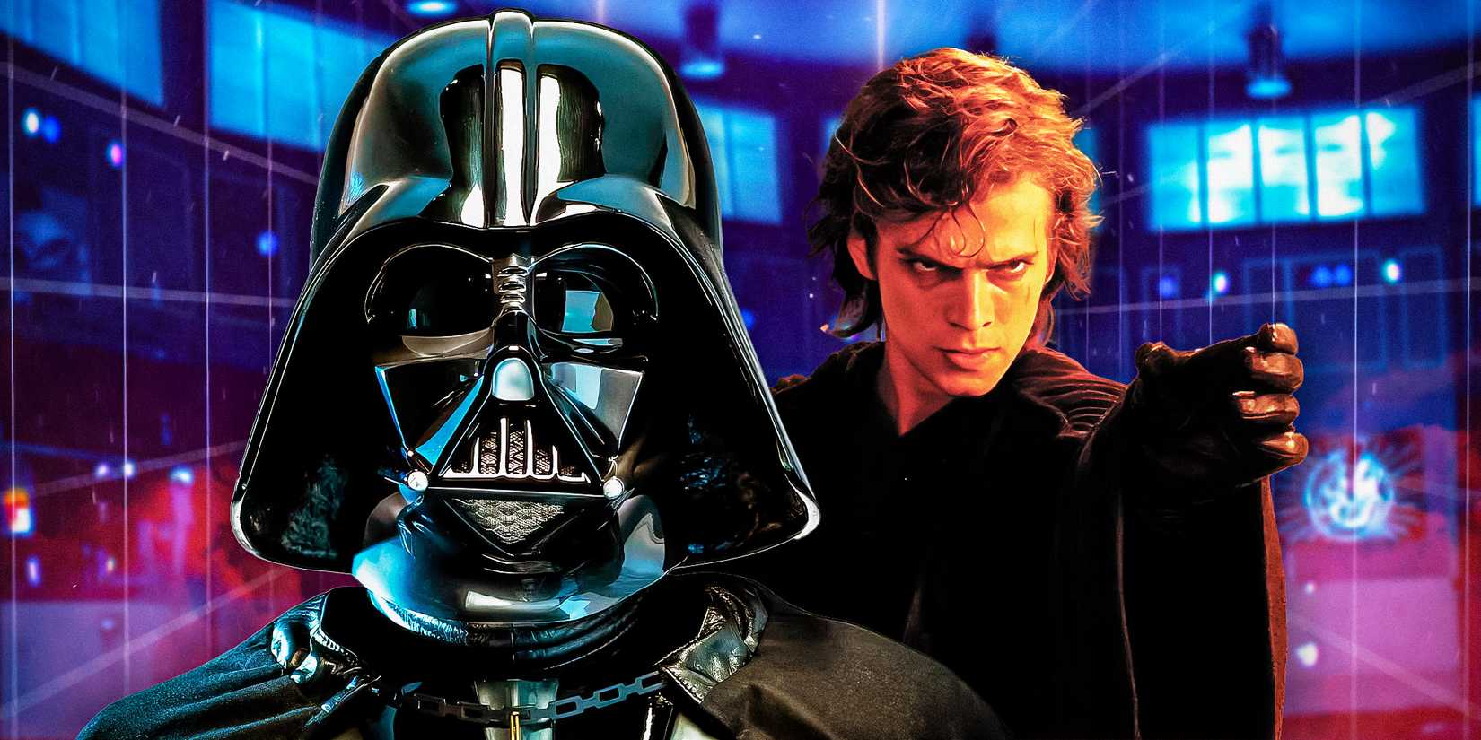 darth vader andanakin skywalker from star wars