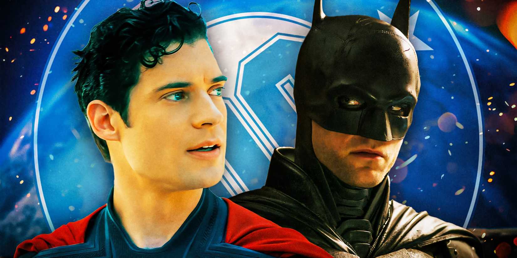 DCU's Superman with Robert Pattinson's Batman