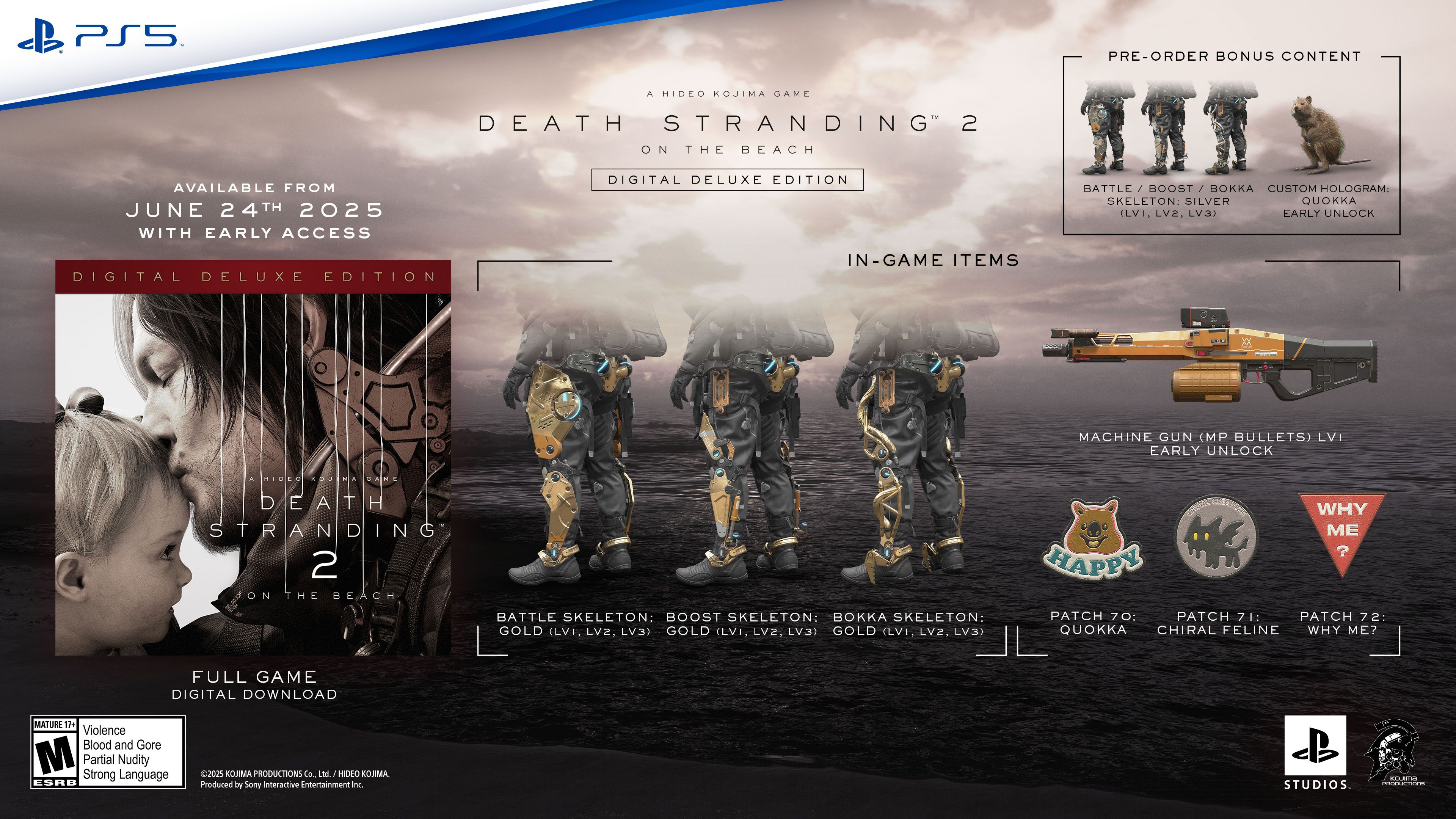 Death Stranding 2: On The The Beach Edition Differences & Preorder