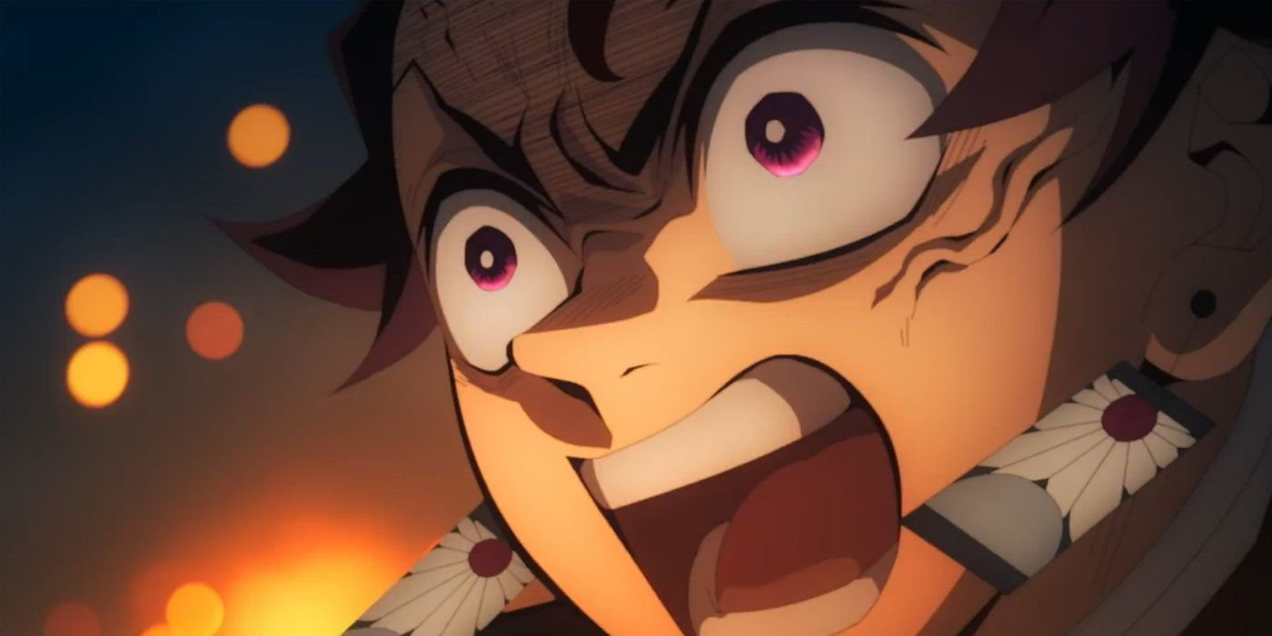 Tanjiro in the Demon Slayer Infinity Castle Movie trailer