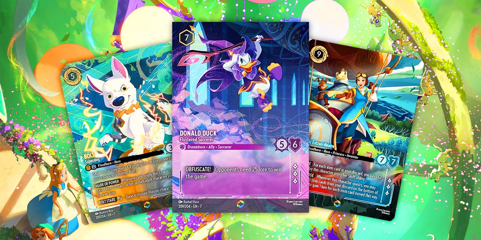 All Disney Lorcana: Archazia's Island Enchanted Cards, Ranked
