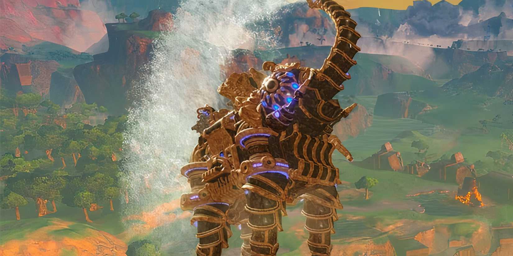 Divine beast in Breath of the Wild.