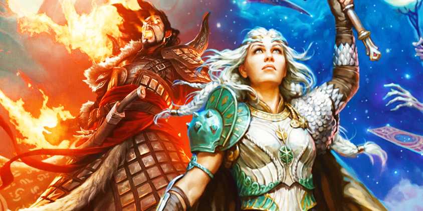 Dnd evil and good looking characters
