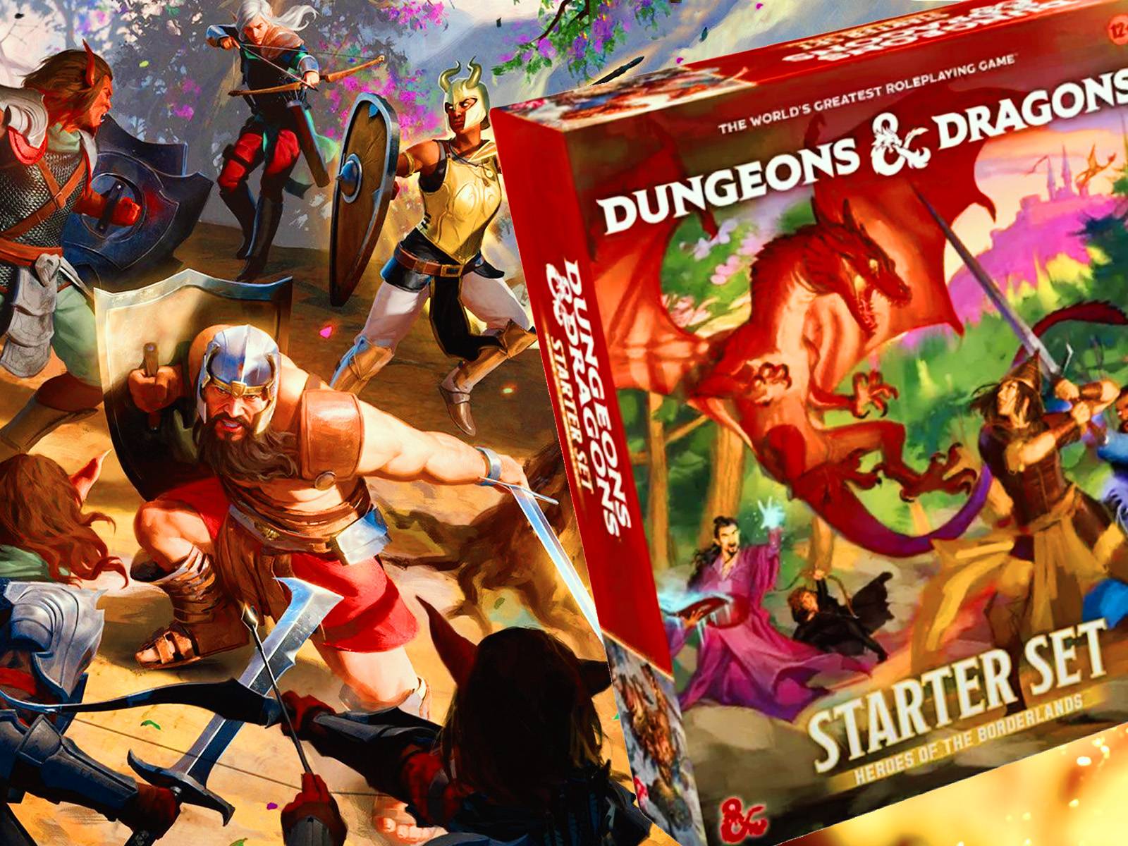 Dungeons & Dragons – Caja De Inicio Heroes Of The Borderlands Para Jugar En Sesiones De 1 Hora