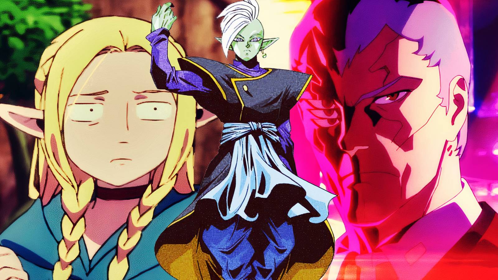 شخصيات أنمي مع مشاهير هوليوود