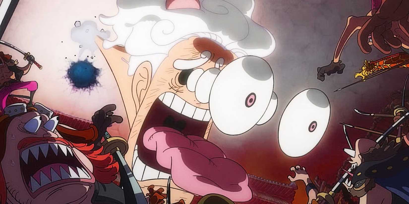 Ruffy in voller Gear 5-Form