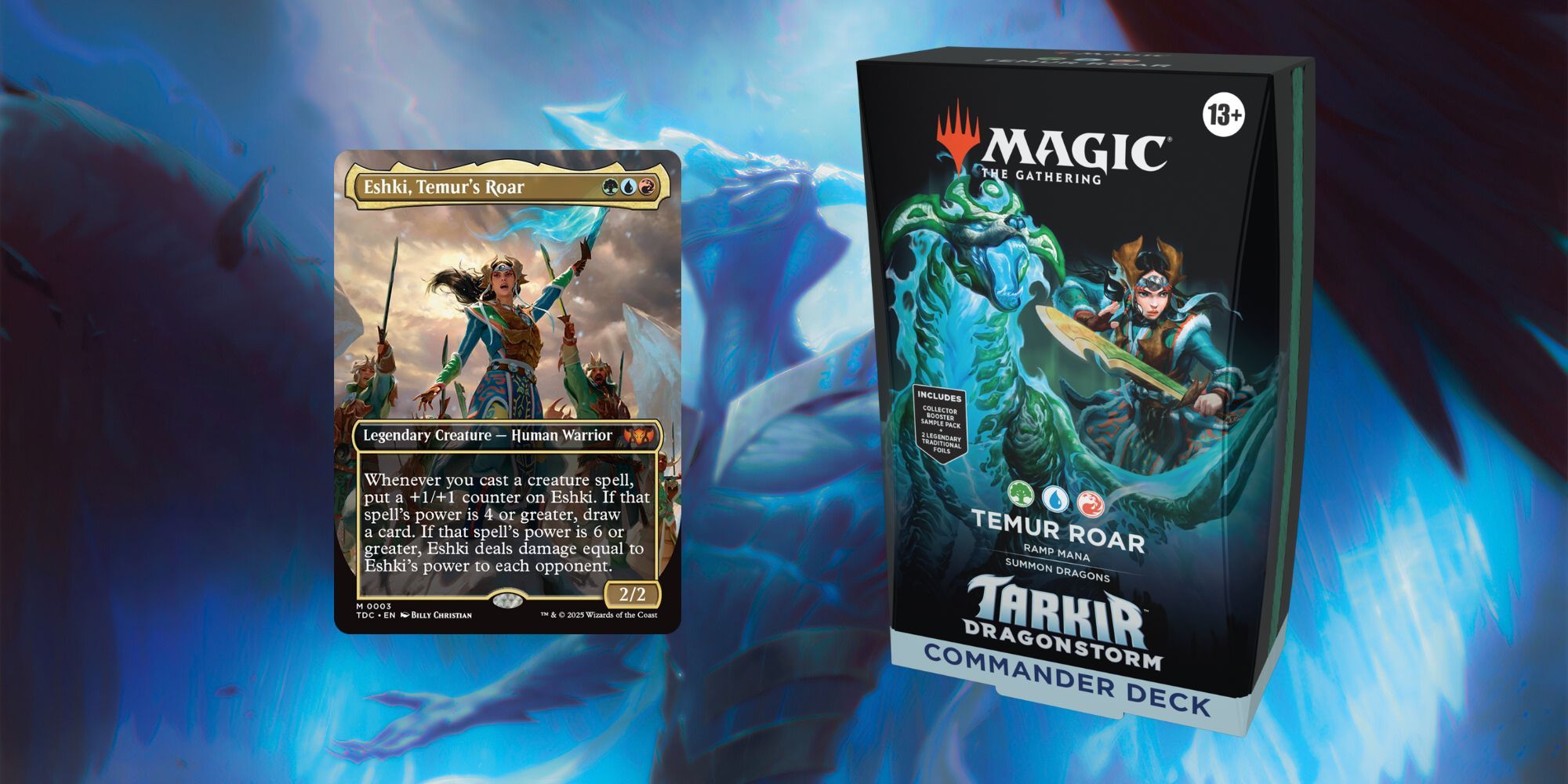 mtg tarkir dragonstorm commander deck temur roar Amazon.com: Magic: The Gathering Tarkir: Dragonstorm Commander Deck