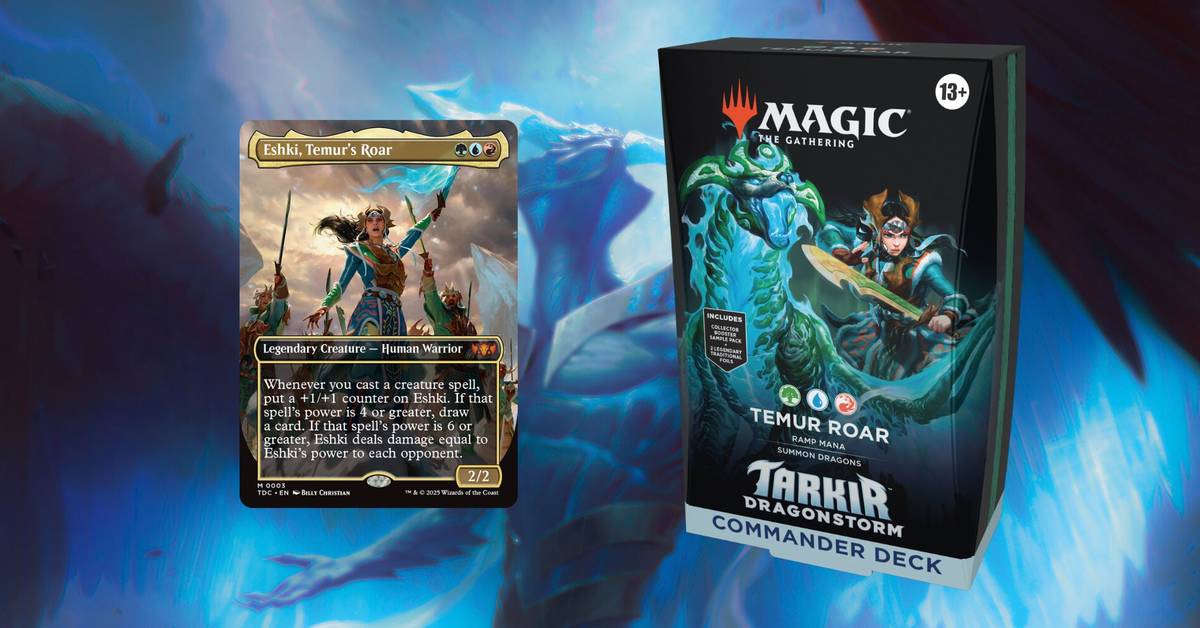 temur roar mtg commander deck Magic: The Gathering "Tarkir Dragonstorm" Commander Deck Temur Roar JP