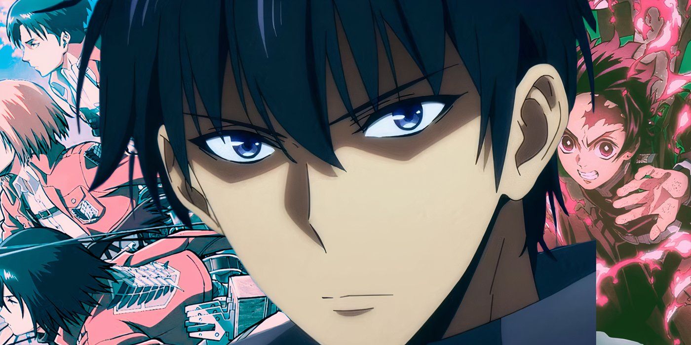 Attack on Titan Solo Leveling Demon Slayer custom cover image by Lauren Kells