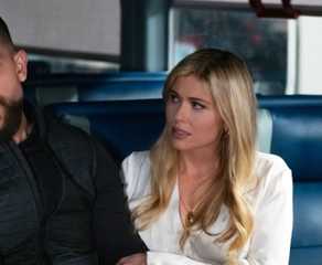 FBI OA And Gemma holding hands and looking scared while being held hostage