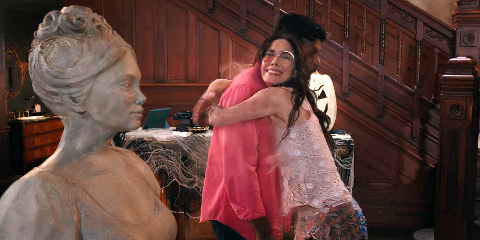 Flower hugging Jay in Ghosts