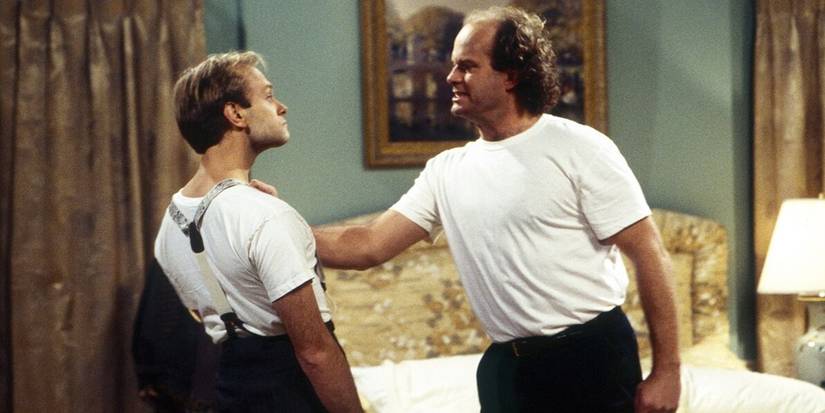 Frasier e Niles em hotel em Frasier