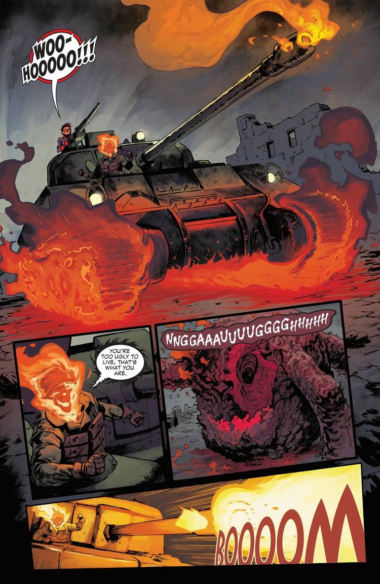 Ghost Rider Panel Ghost Rider's Motorcycle Is Definitely Sick, But Marvel Just Gave the ...