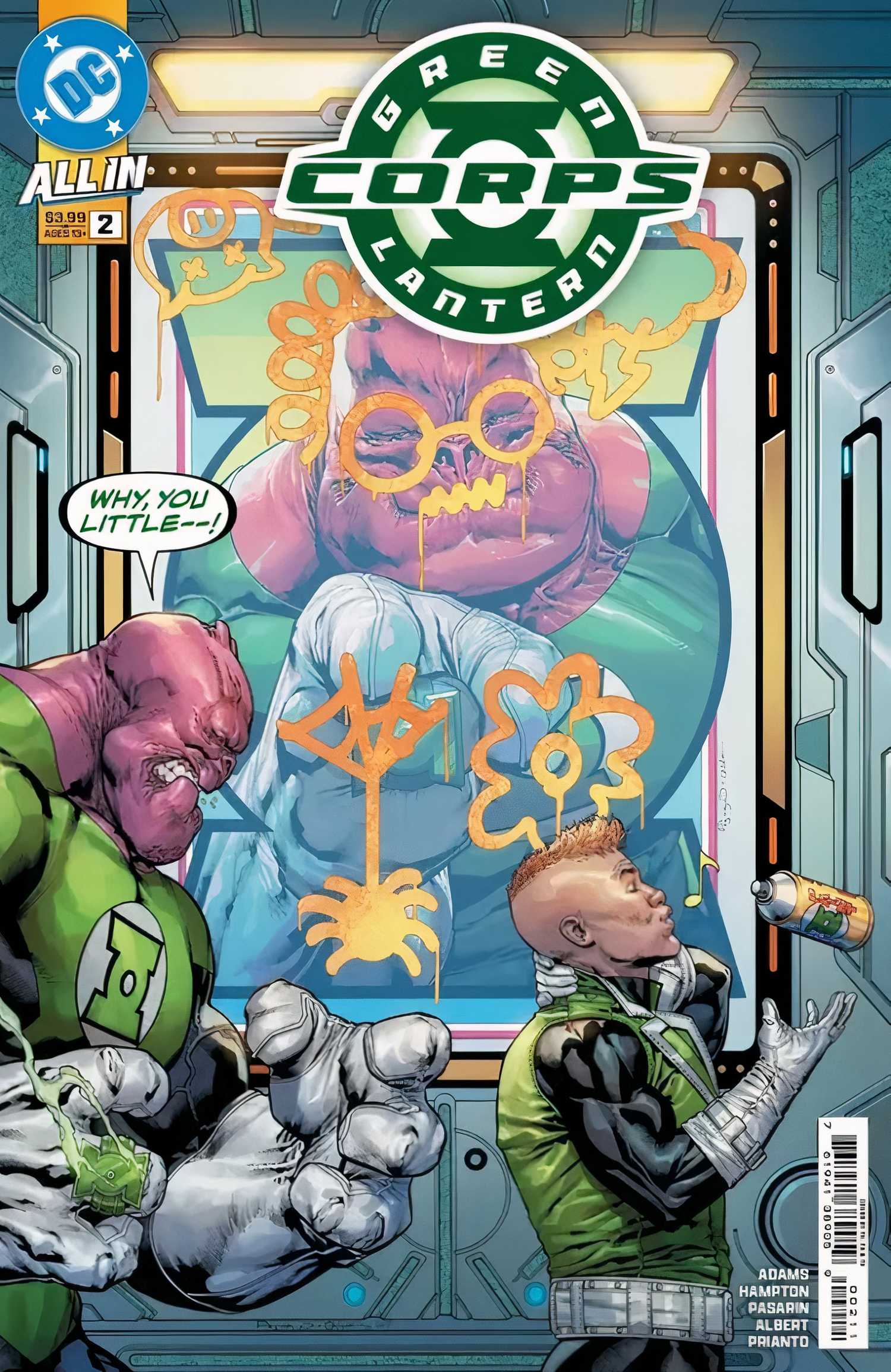 Blish Rrab Iconic Green Lantern Character Masters ANOTHER Color of the Power Spectrum