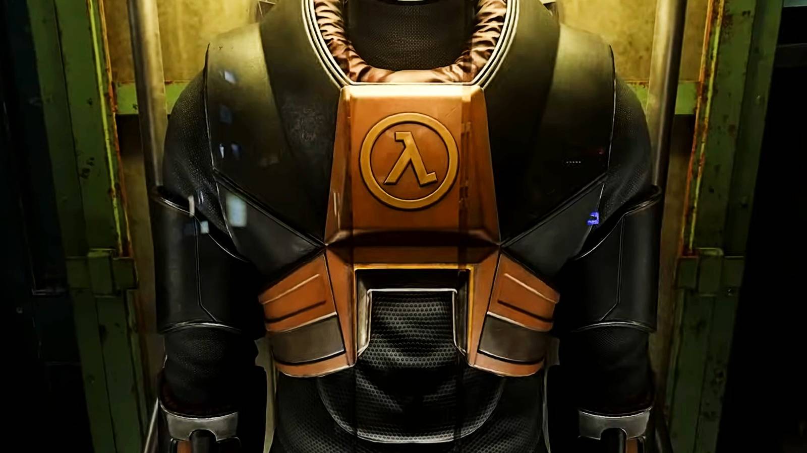 Half-Life Suit remastered to look a lot better lit up in a case.