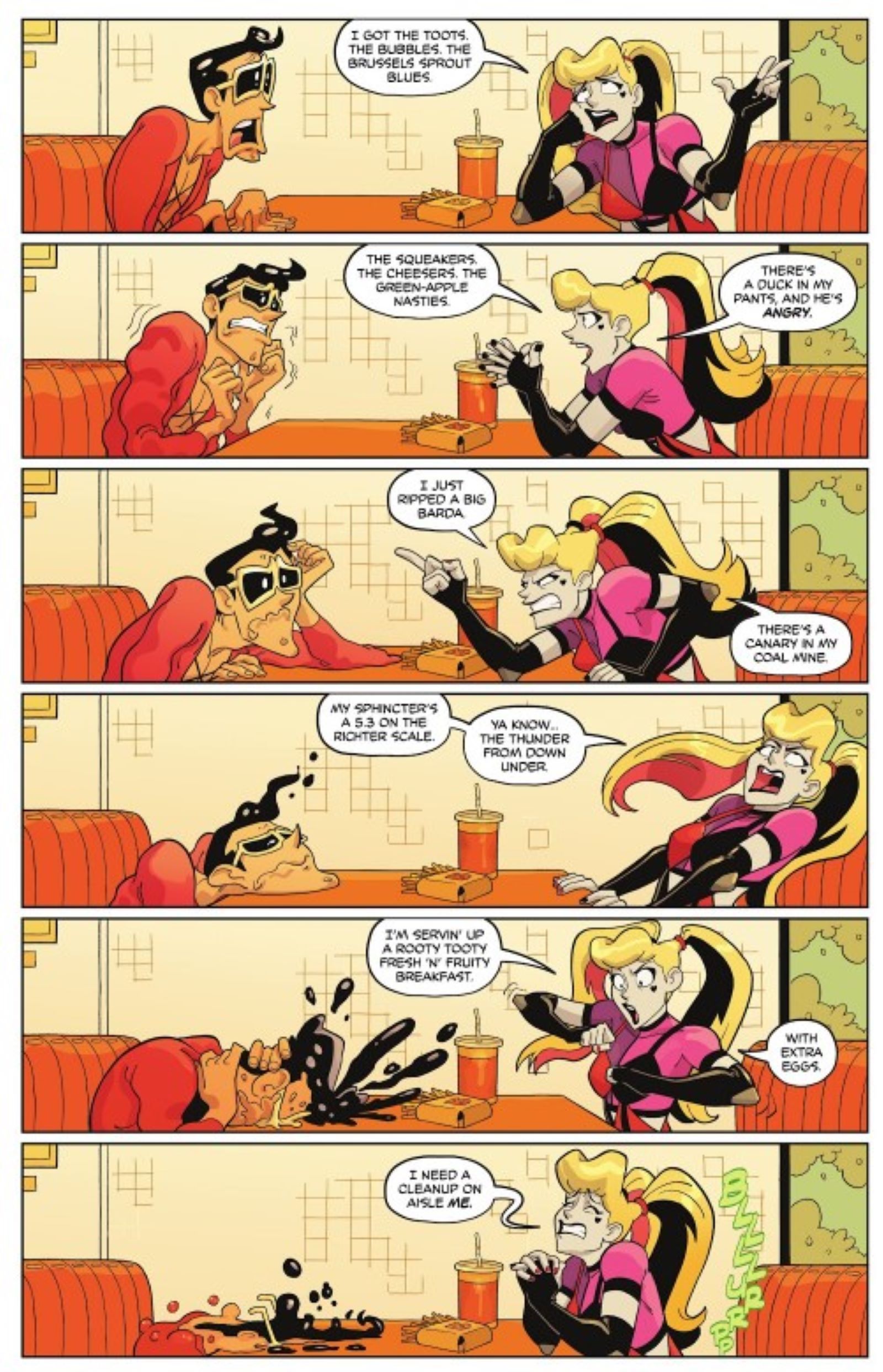Harley Quinn Debuts Her Most Disgusting Costume Yet in Super-Gross New ...