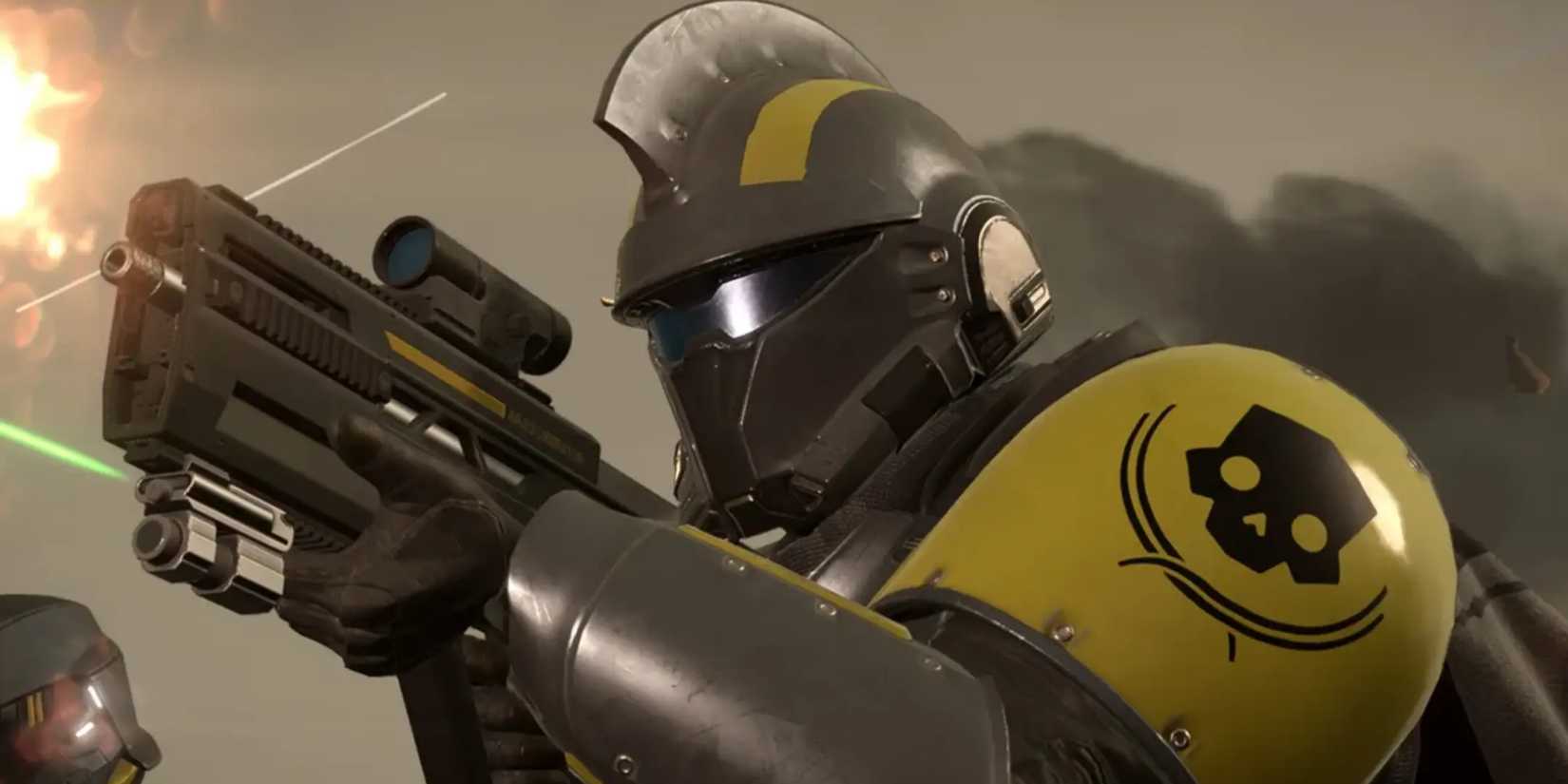 An official screenshot from Helldivers 2 for PS5