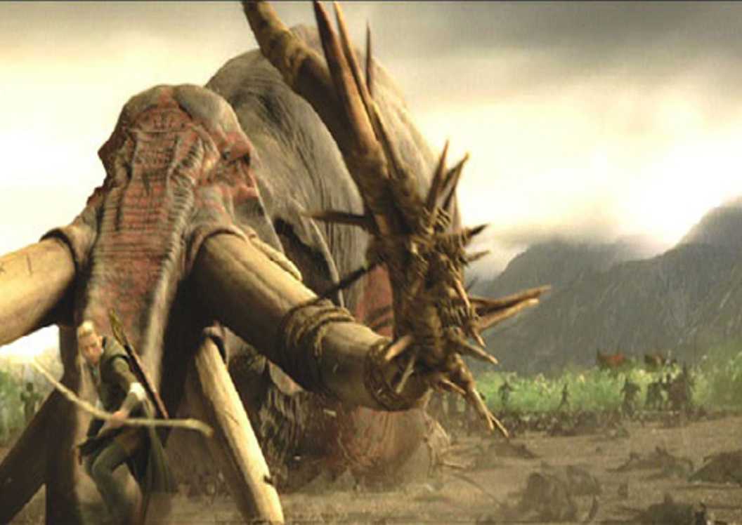 Oliphaunt Vs Watcher You Probably Missed This Lord Of The Rings Movie Reference To One Of ...