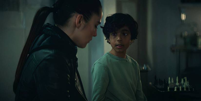 Khan and La'an in Strange New Worlds