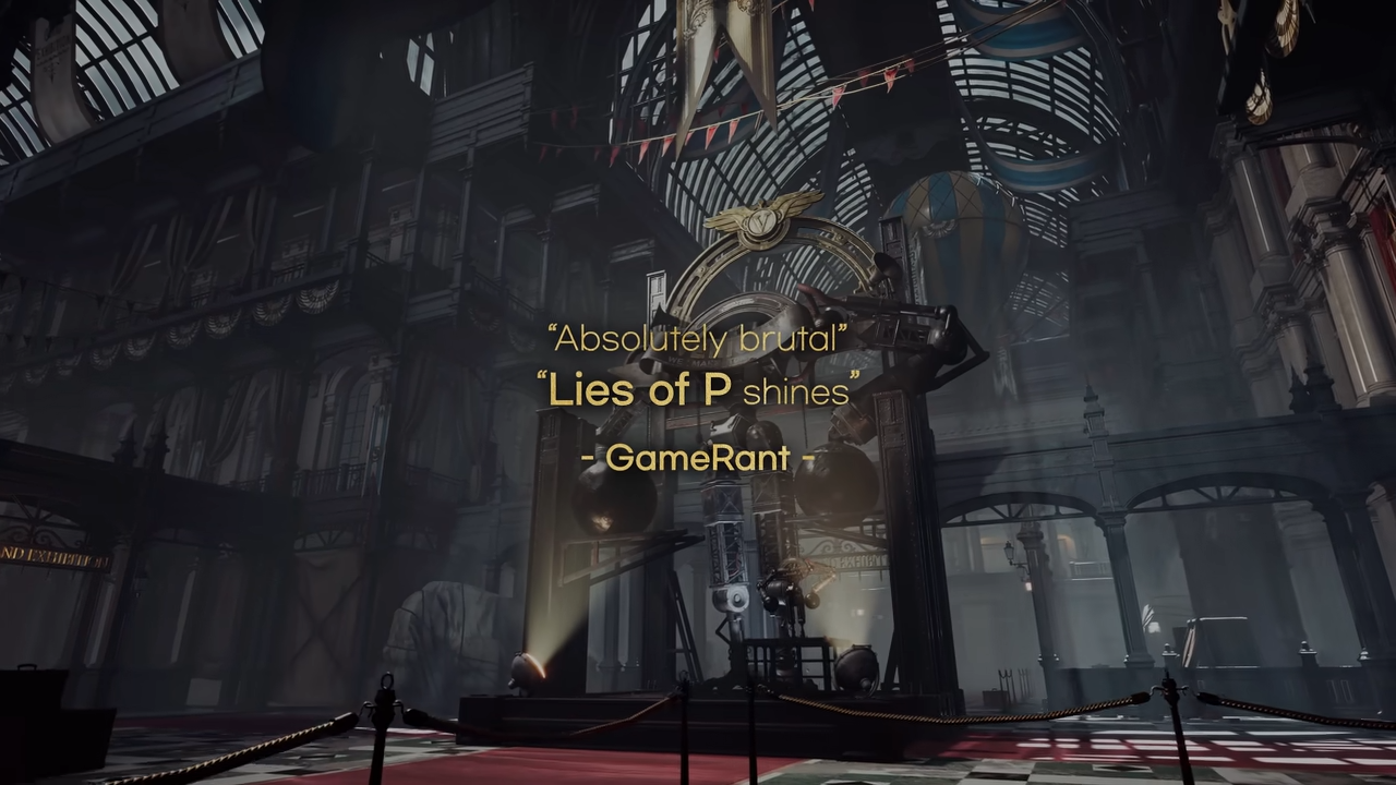 Clip image from TheBestWarGames Featured in Lies of P - Accolades Trailer