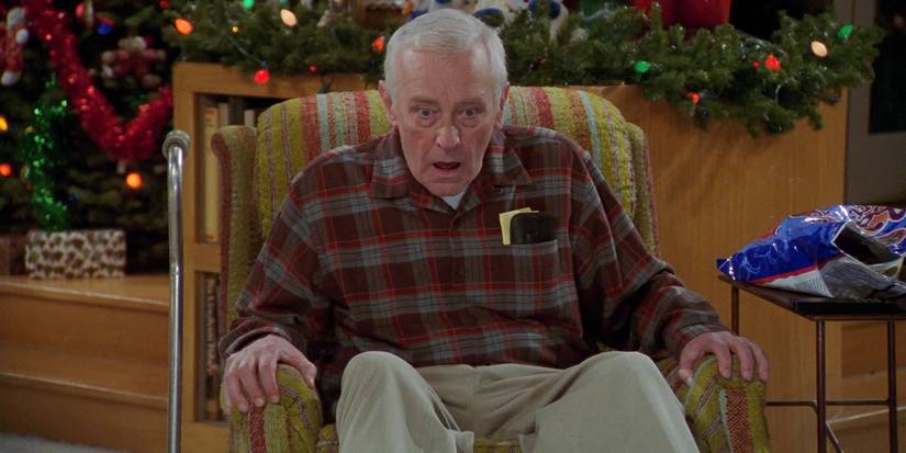 Marty stoned on Christmas in Frasier
