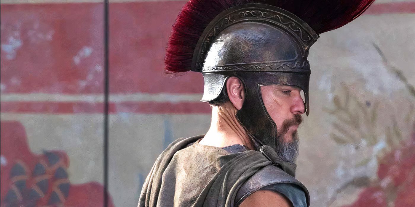 Matt Damon as Odysseus in The Odyssey