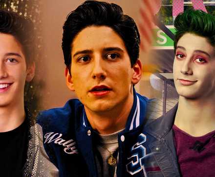 Смешанное изображение Мило Манхейма из Dancing with the Stars, Schoo Spirits и франшизы Disney's Zombies