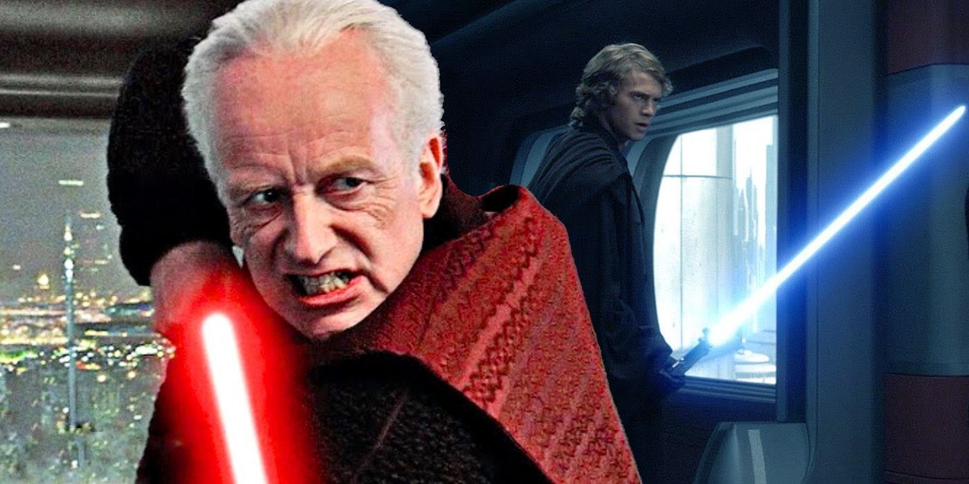 20 Years After Revenge Of The Sith, I Can't Believe I'm Just Finding Out  What Palpatine's Lightsaber Color Was Supposed To Be, image size:1400x700