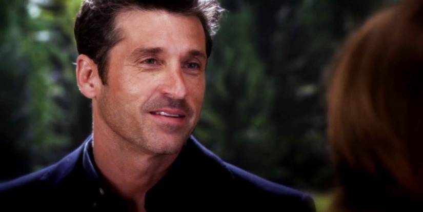 Patrick Dempsey as Derek Shepherd in Grey's Anatomy season 11 episode 21