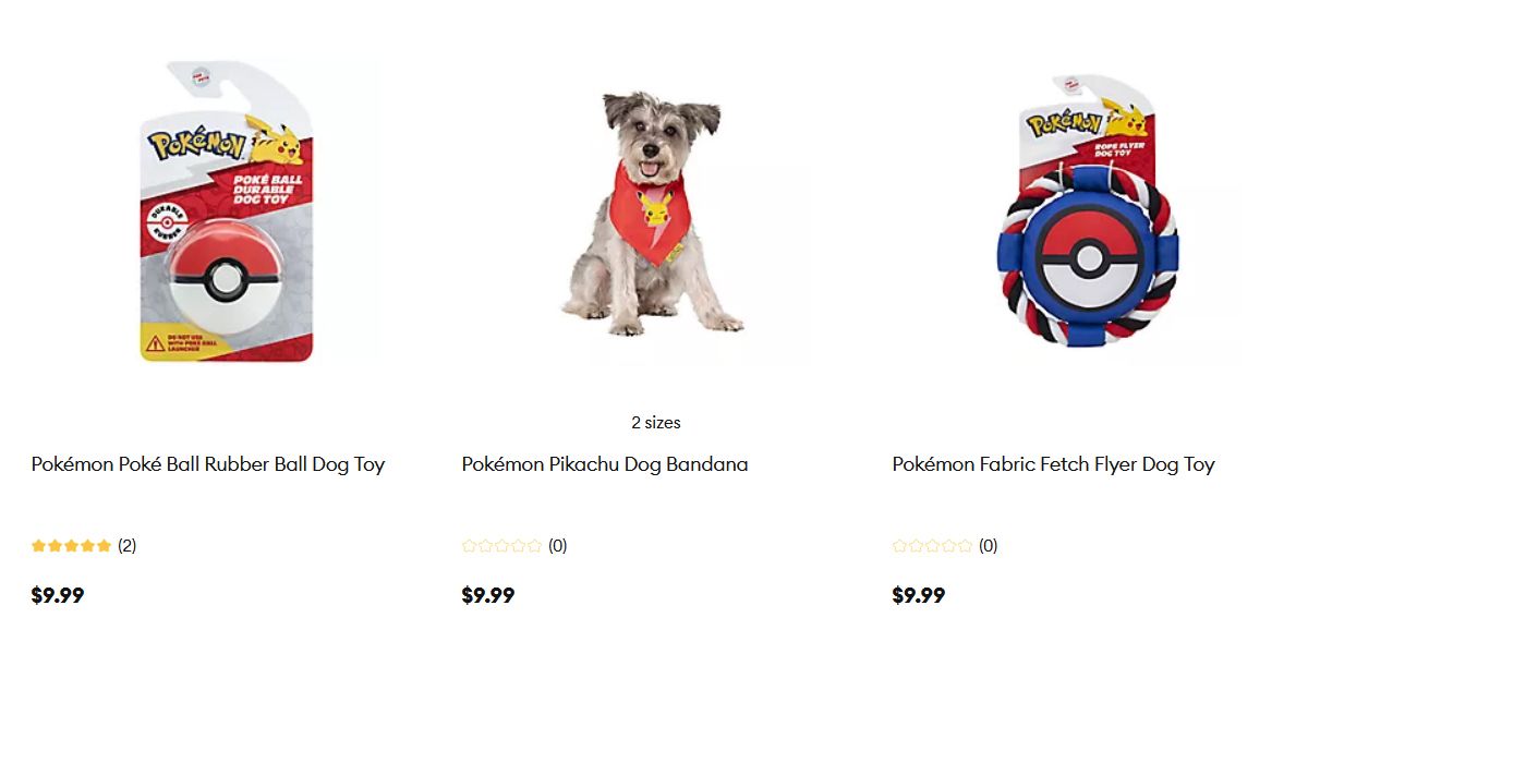 Finally! Pokémon Just Launched an Official Pet Line for Geeky Pups