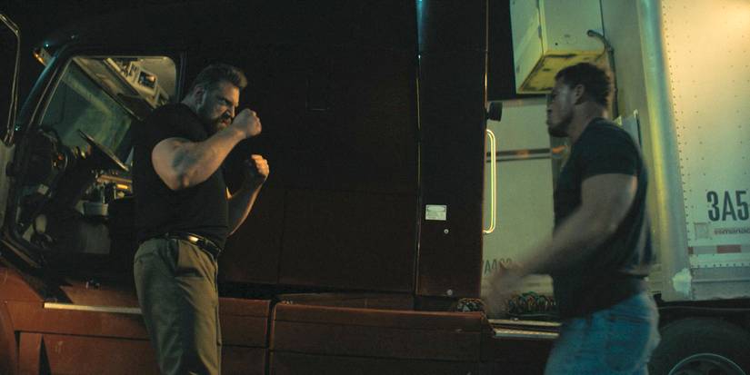 Paulie and Reacher face off in a fistfight in Reacher Season 3 Ep 8