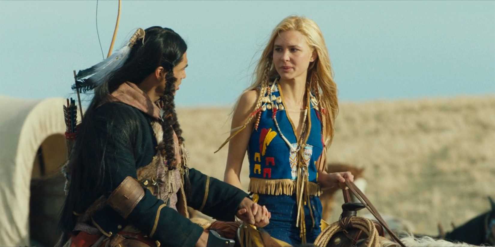 Sam and Elsa saying goodbye in 1883