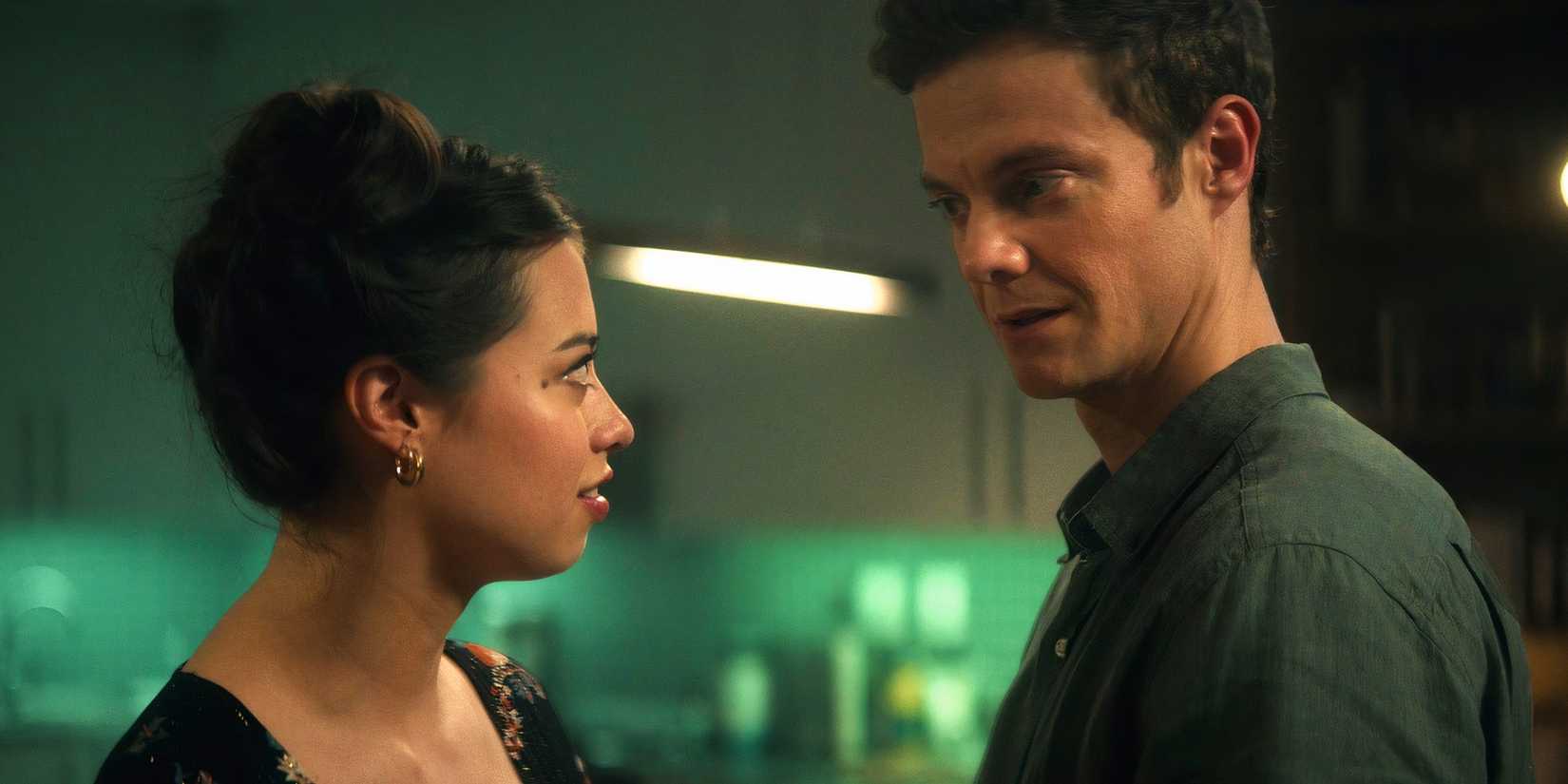 Amber Midthunder as Sherry and Jack Quaid as Nathan Caine in Novocaine