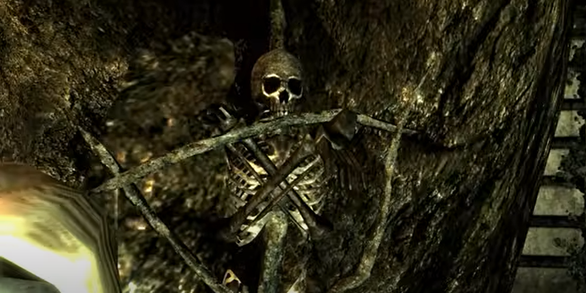 Fallout Skeleton In Sand 10 Undeniably Paranormal Elements In The Fallout Games
